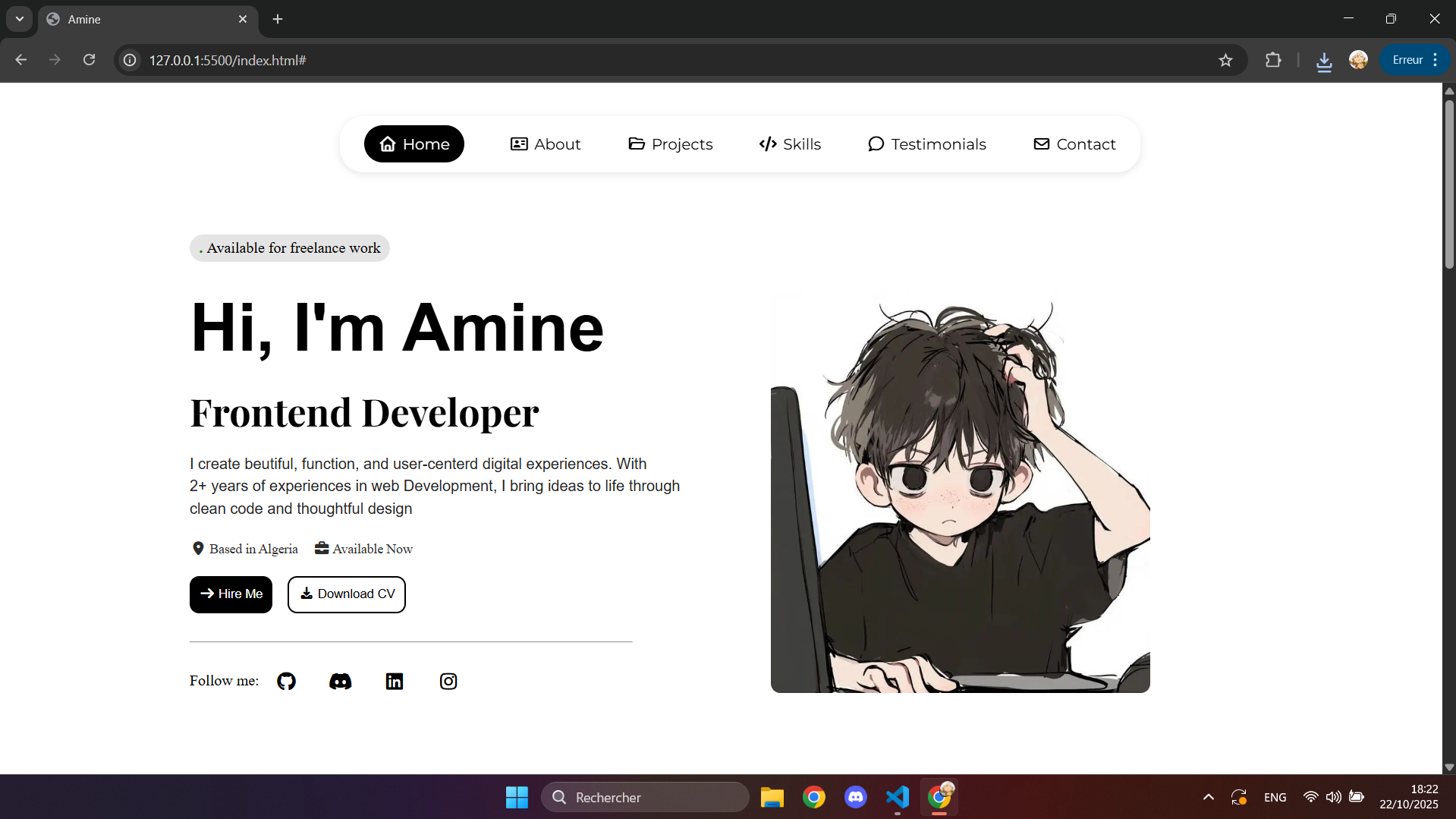Portfolio Website